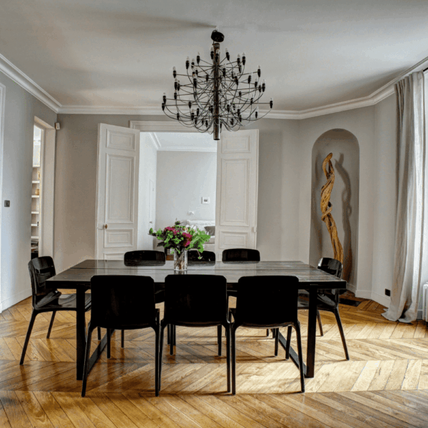 Chic Modern Dining Table Set