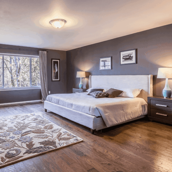 Elegant Modern Bedroom Retreat Bed