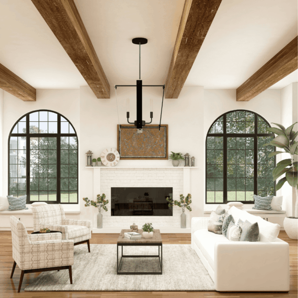 Rustic Elegance Living Room Ensemble