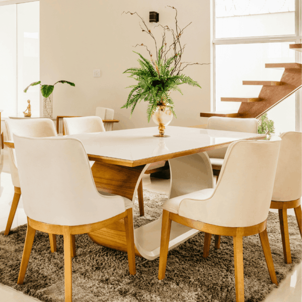 Serene Modern Dining Table Set